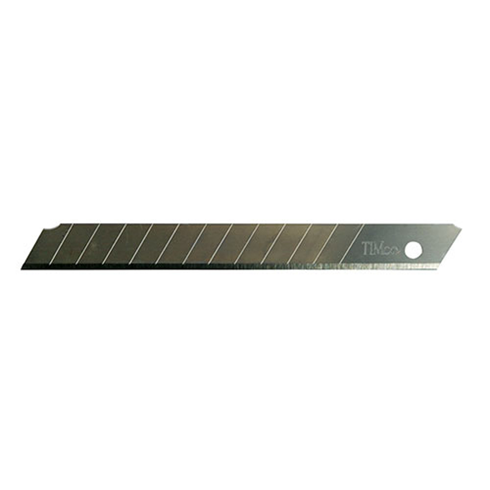 TIMCO Snap Off Utility Knife Blades - 80mm (10pcs)